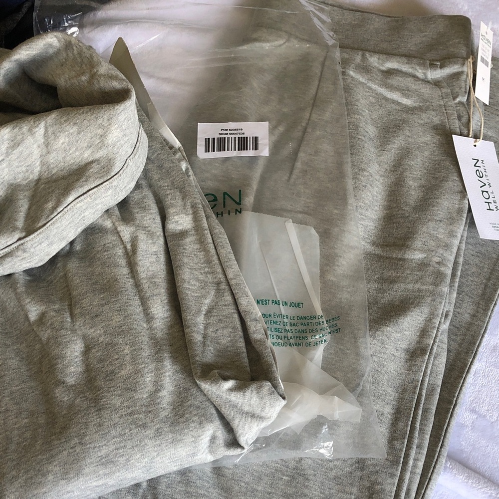 Haven Lightweight Grey Track Pants & Hoodie Set